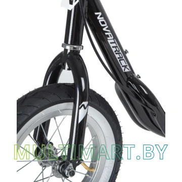 Самокат Novatrack Stamp N4 12STAMPN4.BK20 (черный, 2020) картинка 4